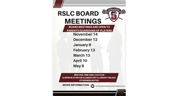 RSLC BOARD MEETINGS